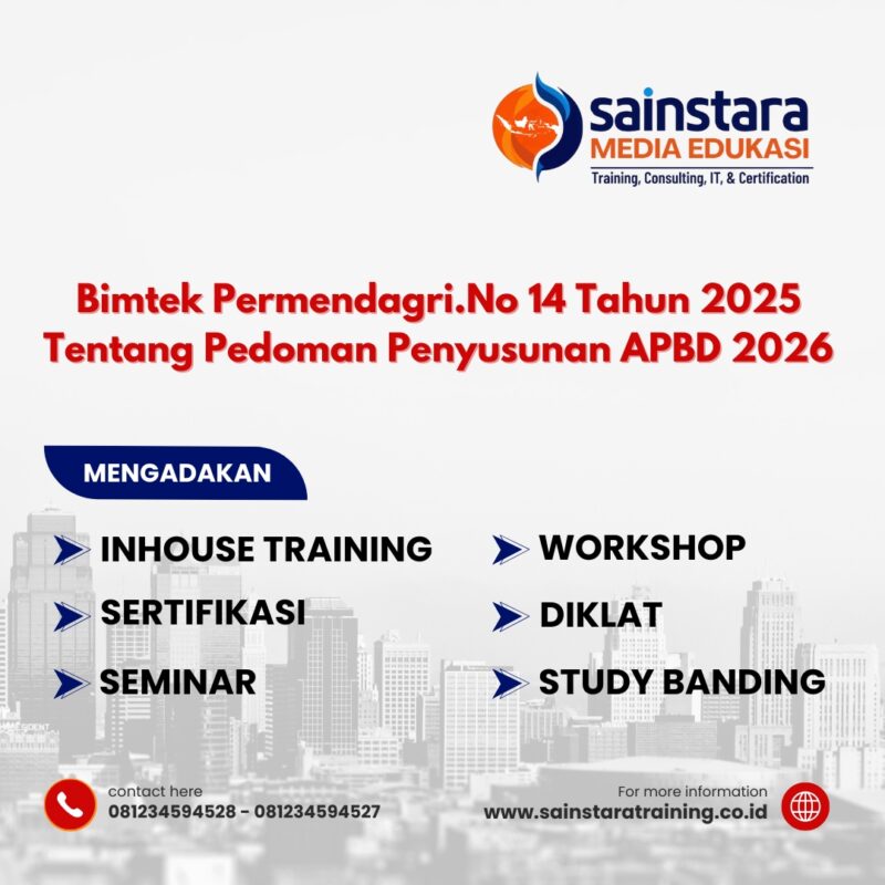 Bimtek Permendagri.No 14 Tahun 2025 Tentang Pedoman Penyusunan APBD 2026