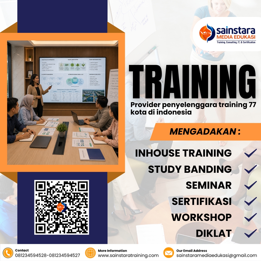 Training Penyusunan PERTEK untuk Air Limbah Penunjang AMDAL & SLO 2026-2027