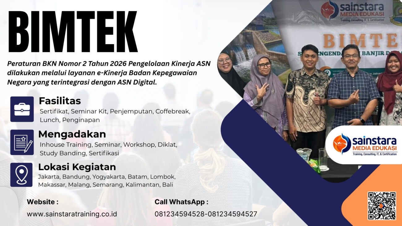 Bimtek Keputusan Peraturan BKN nomor 2 tahun 2026 tentang Layanan e-Kinerja BKN Dan Pengelolaan Kinerja ASN