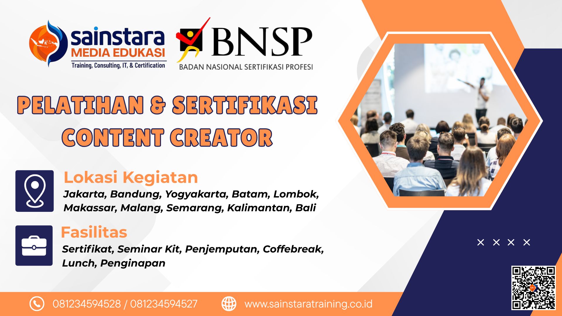Info Pelatihan dan Sertifikasi BNSP Content Creator Terbaru 2026