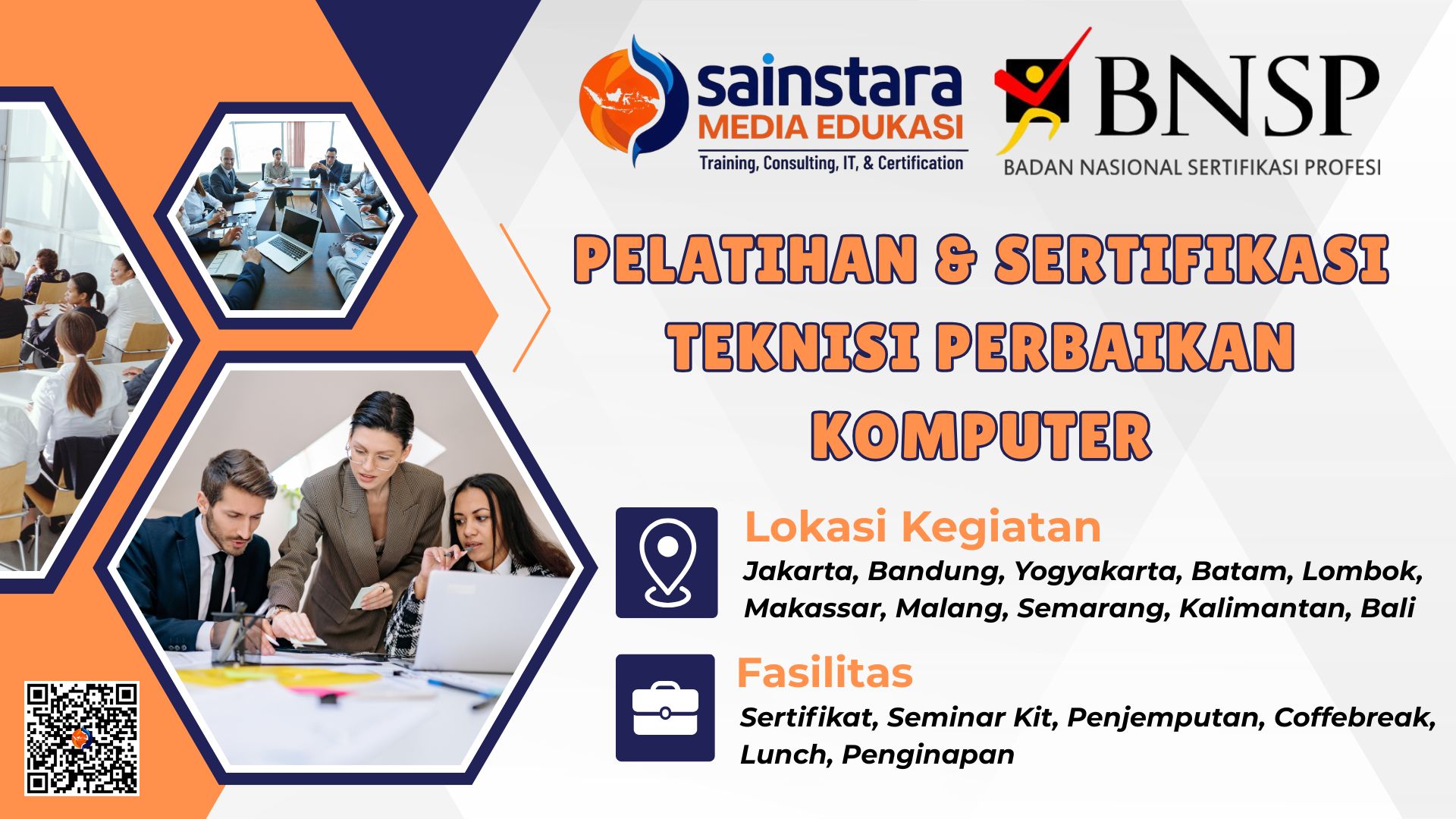 Info Pelatihan dan Sertifikasi BNSP Teknisi Perbaikan Komputer Terbaru 2026